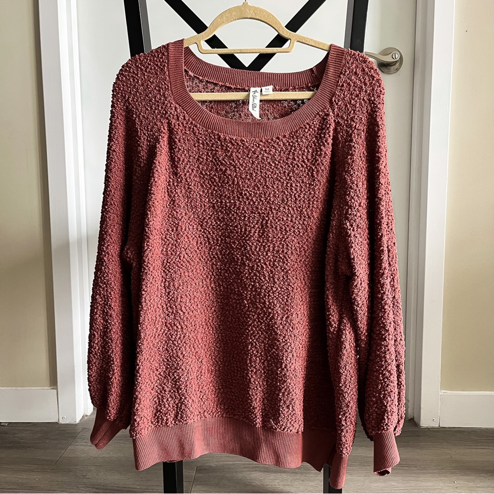 Others Follow Sweater - Burnt Red